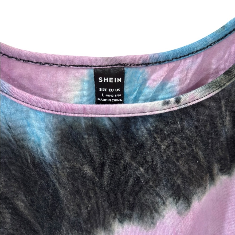 SHEIN Multicolor Tie-Dye Tank Top‎ - Picture 2 of 5